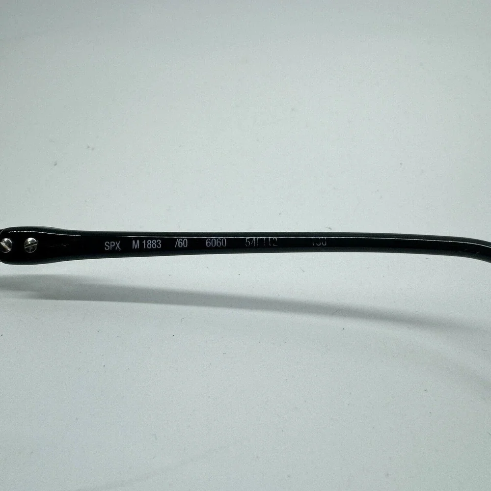 SILHOUETTE SPX M 1883‎ /20 6060 54-12 Clear Black Eyeglasses H10298